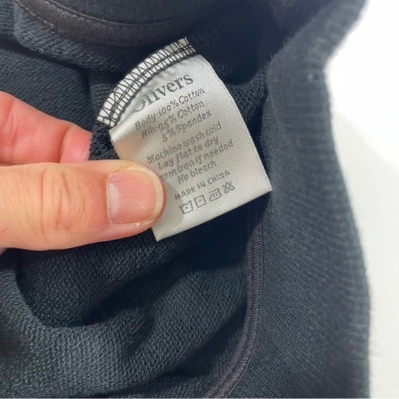 New Oliver’s Apparel Sweat Shorts Black Large - Picture 4 of 6